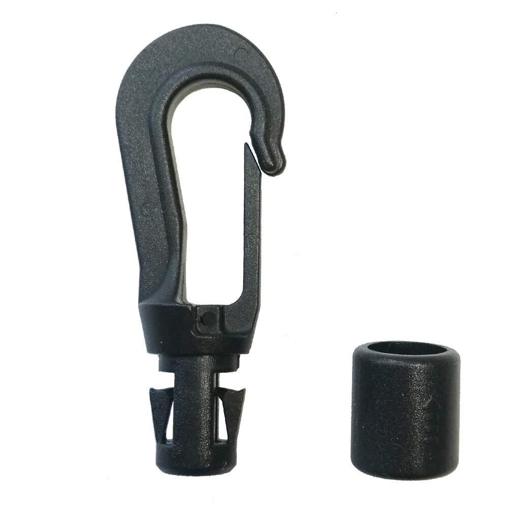 5MM 8MM 10PC 20PCS Bungee Shock cord Quick Connect hooks hanging Ends Clip for Kayak Canoe Boat Dinghy Rib DIY Elastic Cord rope