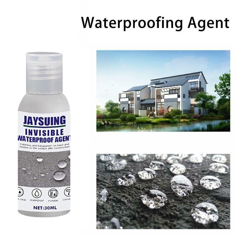 30ml Roof Bathroom Leak-proof Artifact Waterproof Coating Glue Spray Home Penetrating Seepage Wall Spray Waterproof Sealant Glue