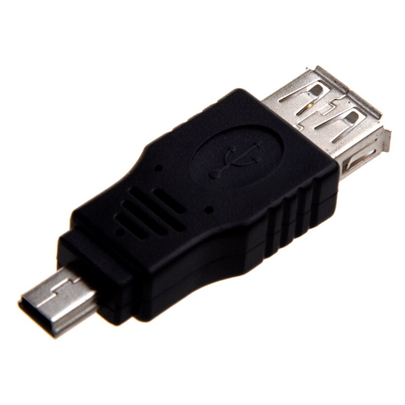 USB A Female to Mini USB B 5 Pin Male Adapter & Male to Female Type A USB 2.0 Adapter Converter Changer