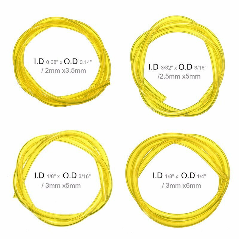 0.6M Benzine Olie Brandstof Gas Buis Hoseline Pijp Slang Idxod 3Mm X 5Mm 2.5Mm X 5mm 3Mm X 6Mm 2Mm X 3.5Mm