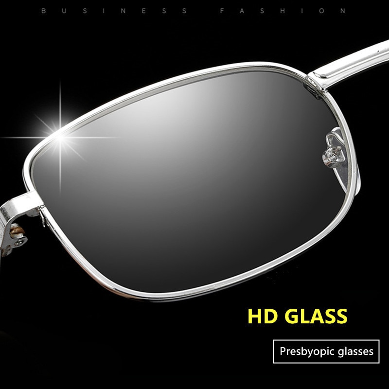 Metal Reading Glasses Resin Square Frame Diopter Presbyopia Men Women Alloy Droppshiping Gafas 200 250 150