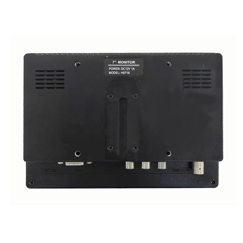 ZHIXIANDA 7 Inch 1024x600 IPS LCD LED With HDMI VGA AV BNC Input For Car CCTV DVR Microscope Desktop Monitor