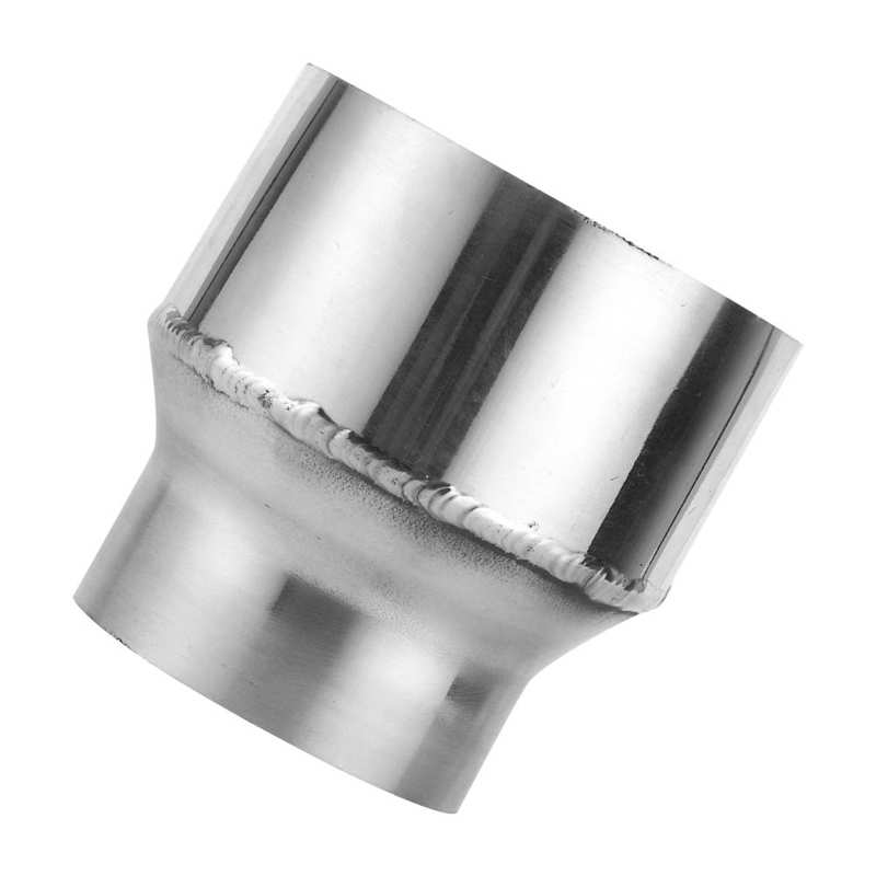 stainless pipe exhaust manifold 3in OD to 4in OD Aluminum Universal Reducer Pipe Exhaust Tip Adapter Connector exhaust pipe