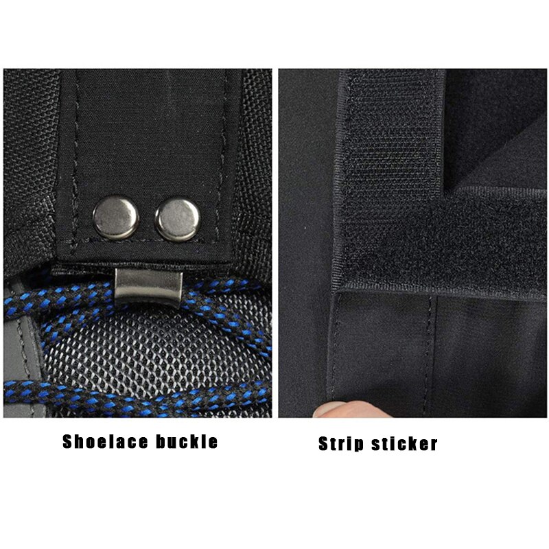 Polainas de piernas impermeables, forro polar, protector de pie de calentamiento ajustable, transpirable, botas de nieve para senderismo y escalada, novedad
