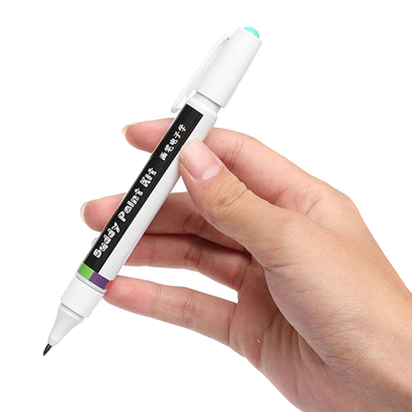 1 Pcs Conductive DIY Ink Pen Dry Fast Electronic Circuit Draw Instantly Tool Flowery DOM668