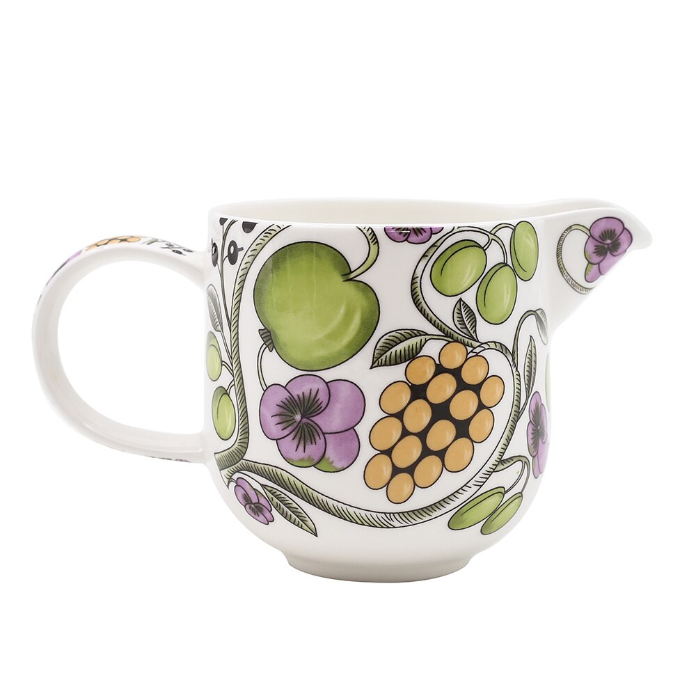 Bone China Coffee Cup European Afternoon Tea Cups Simple Luxury Espresso Cups Porcelain Cup DA60BYD: Milk tank