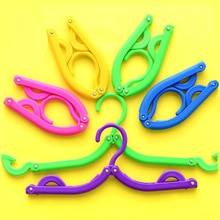 Składane stojaki robić suszenia bielizny domowe składane magiczne przenośne plastikowe wielofunkcyjne wieszaki podróżne