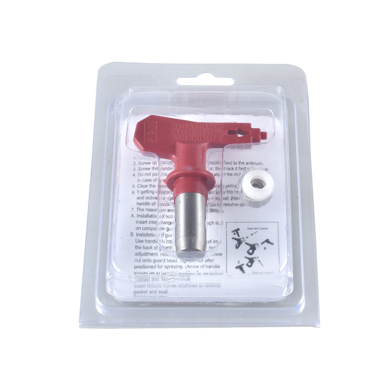 Pouvoir Rood 627 Airless Spuitpistool Tips Voor G/Titan/Wagner Verfspuit Nozzle Titan