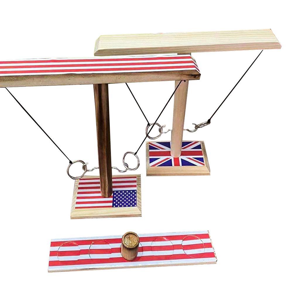 Desktop Ring Drinking Game Ring Head To Head Courtyard Game 1PC Game Ring Game Bar Desktop S4E1