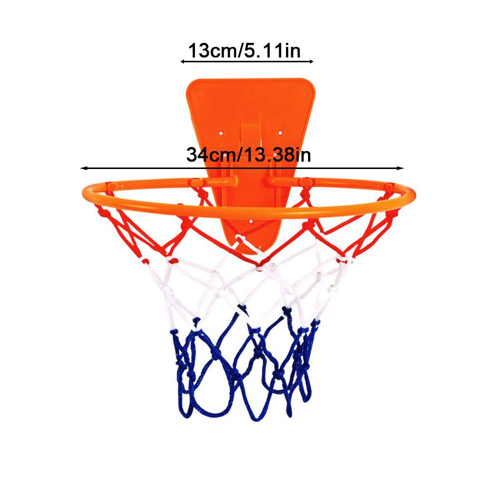 Cerceau de basket-ball mural, filet de jante de cerceau de but, entraînement, intérieur, extérieur, sport, 34cm