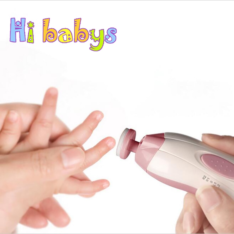 Elektrische Baby Nail Trimmer Manicure Pedicure Veilig Clipper Cutter Schaar Kids Baby Baby Nail Care Newbron Nail Trimmer