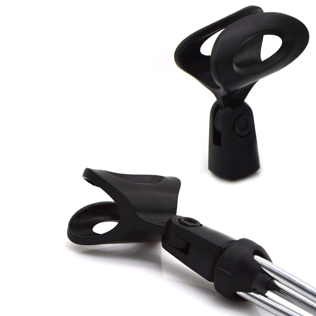 Microphone Desk Stand Desktop Tabletop Mic Clip Folding Tripod Home Studio