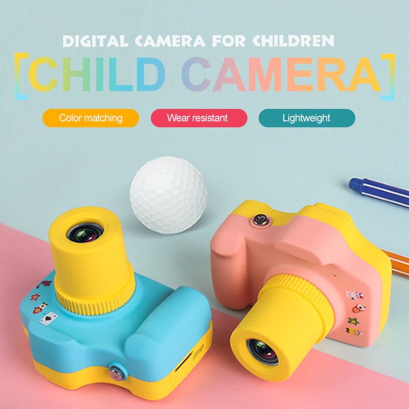 Toy Camera SLR Kids Support TF Card Hd Mini Multifunction Shoot Aesthetic Record Baby Digital Camera