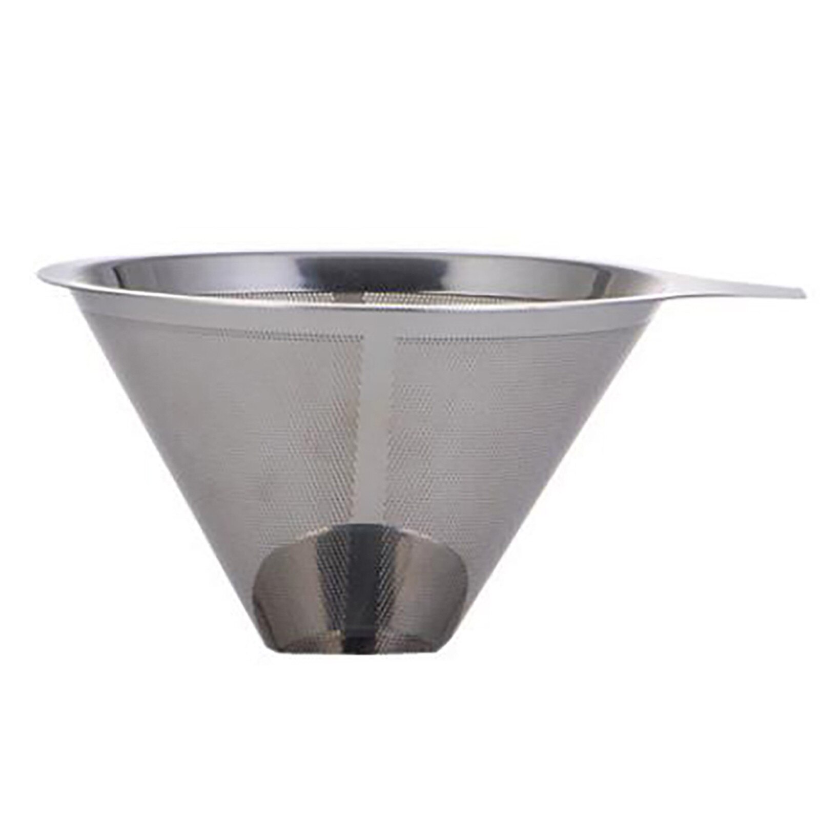 1pc Coffee Filter Stainless Steel Hand-pushed Coffee Filter Tea Filter Paper Filter-free Filter Кофейный фильтр c50: A