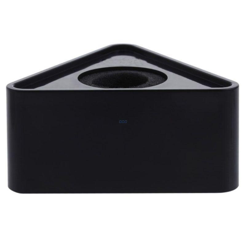 Black Hole Triangular Mic Microphone TV Interview Logo Flag Station DIY Good