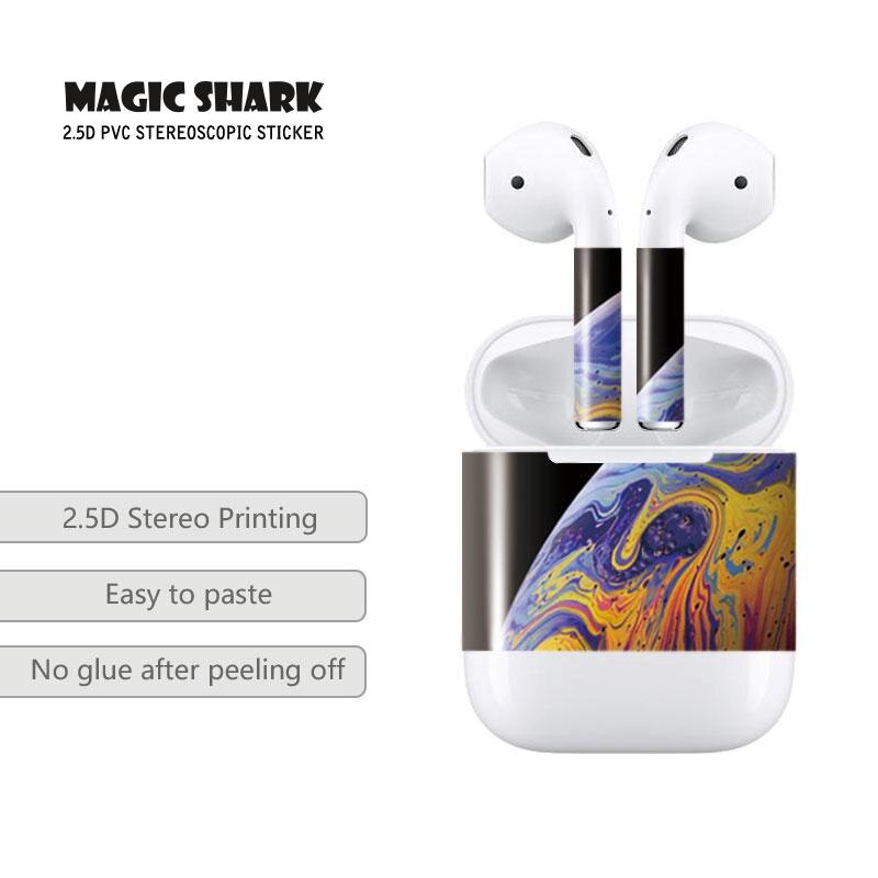 Beautiful 2.5d Stereo Skin Sticker For Apple Airpods Skins Stickers With