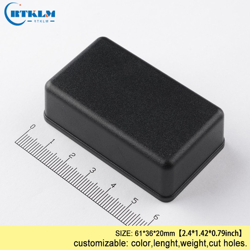 ABS Plastic Enclosures Electronic Junction Box Instrument Case DIY Plastic Project Speaker Electric Box 61*36*20mm
