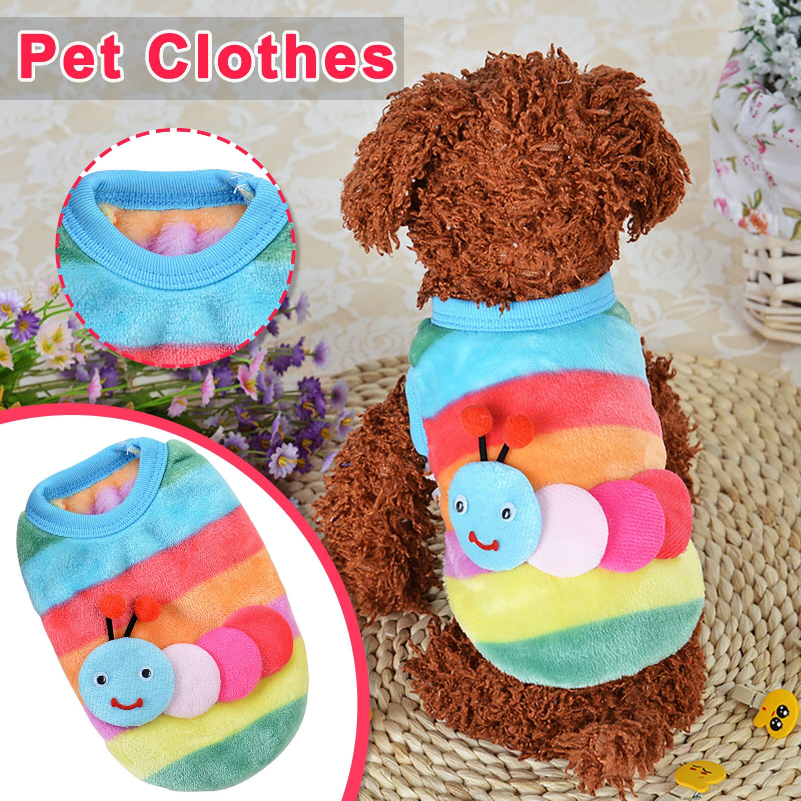 Pet Outfits Autumn Winter Pet Clothes Jump Suit Warm Pajamas Clothing For Dogs Cats Warm Dog Clothes Cartoon Dog Clothes