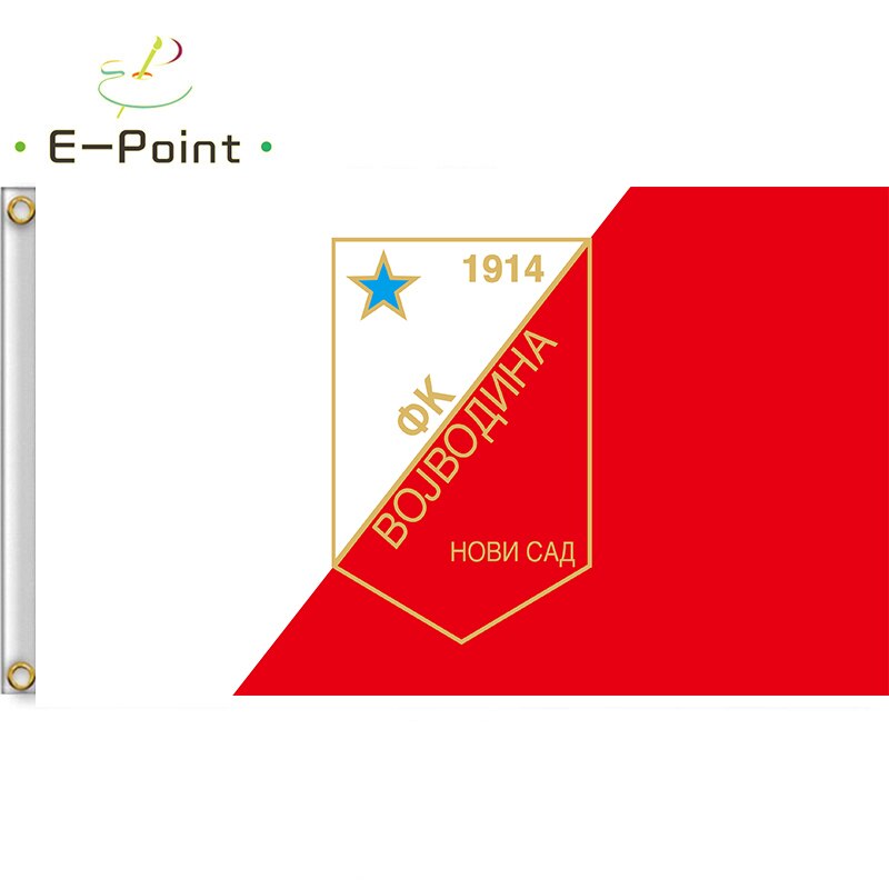 Vlag Van Servië Fk Vojvodina 3ft * 5ft (90*150 Cm) size Kerst Decoraties Voor Huis Vlag Banner