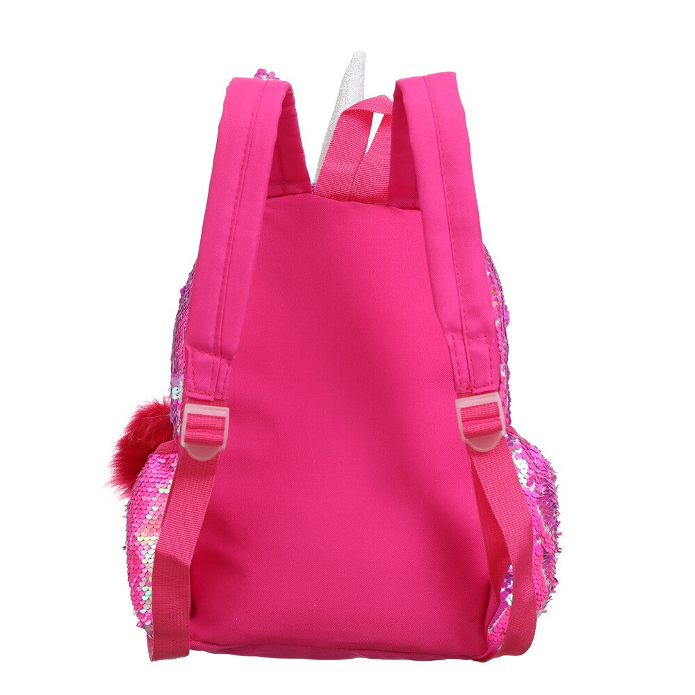 Leuke Eenhoorn Rugzak Meisjes Kids Schooltassen Grote Capaciteit Pailletten Mochila Escolar Infantil Roze School Rugzak Zakken Voor Meisjes