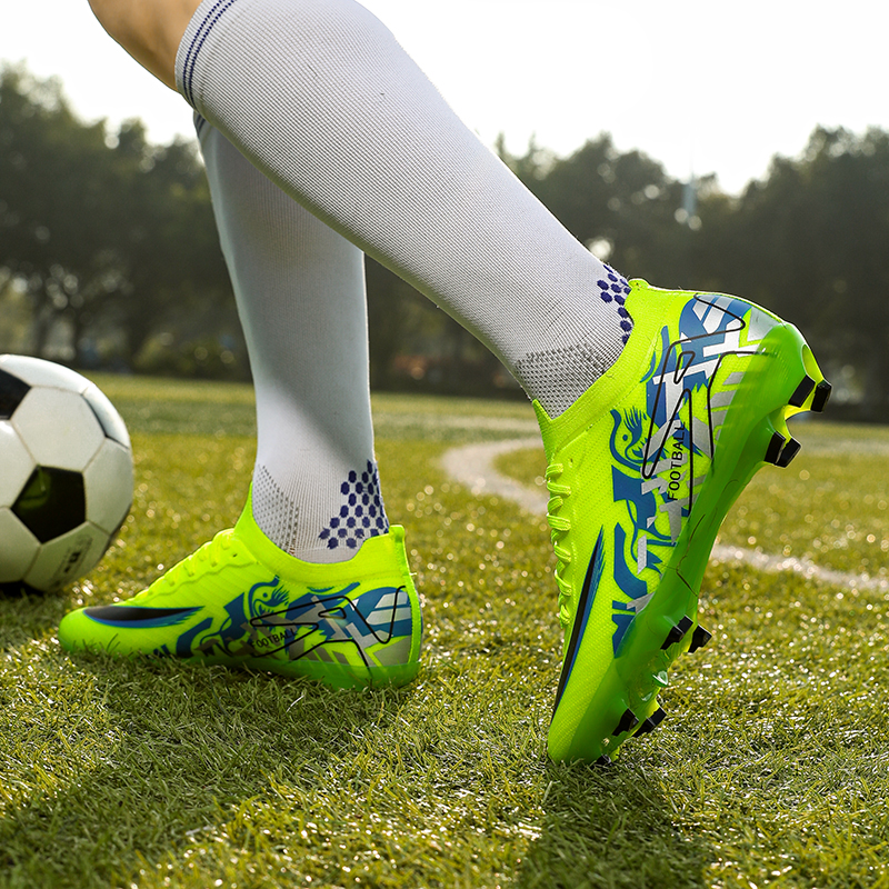 Männer Fußballschuhe Original schnell Fußball Bereich Stiefel Gesellschaft Stollen Fußballschuhe Ultraleichte Sneaker Stollen Spiel