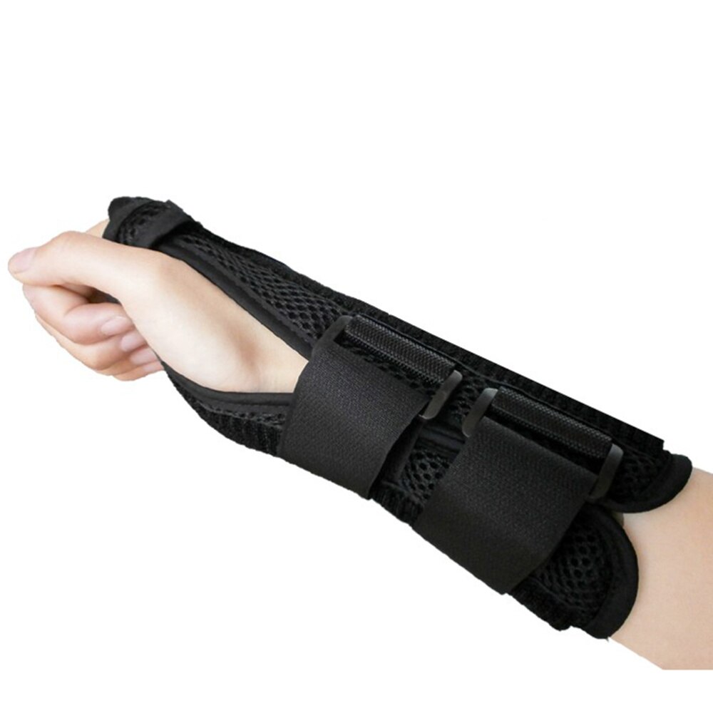Adjustable Wrist Brace Removable Splint Universal Support for Fracture Carpal Tunnel Tendonitis Wrist Pain Sports Injuries - Siz