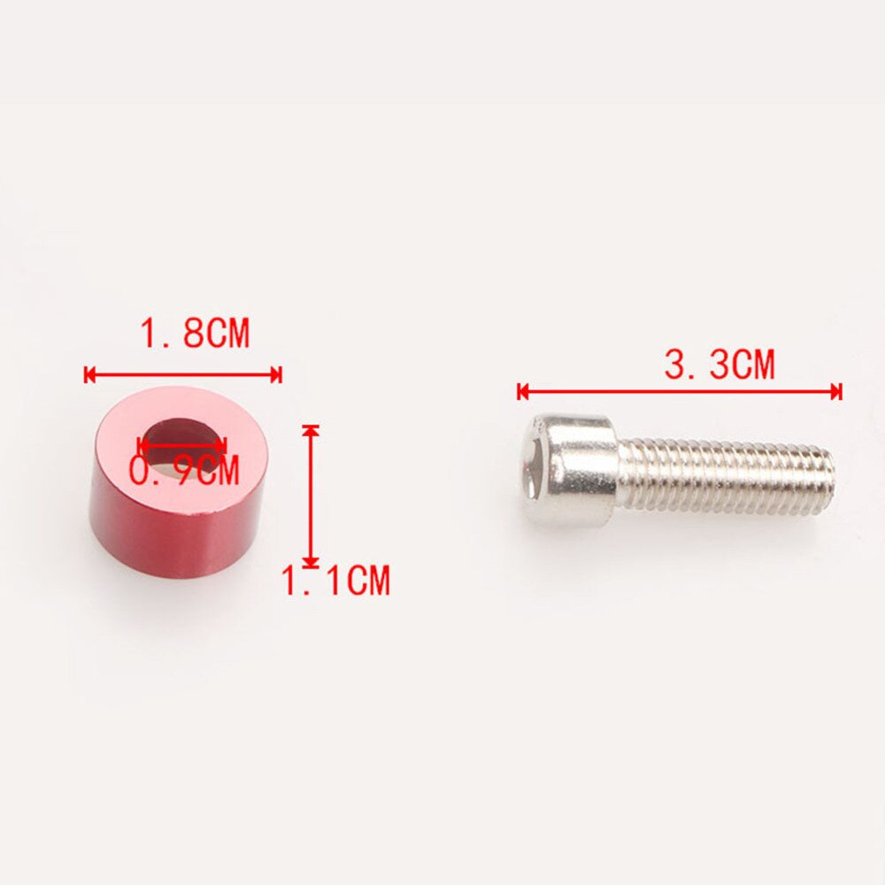 18pcs/set Intake Manifold Cup Washer Aluminium Alloy Decoration Screw Cup Washer Gasket for Vehicle