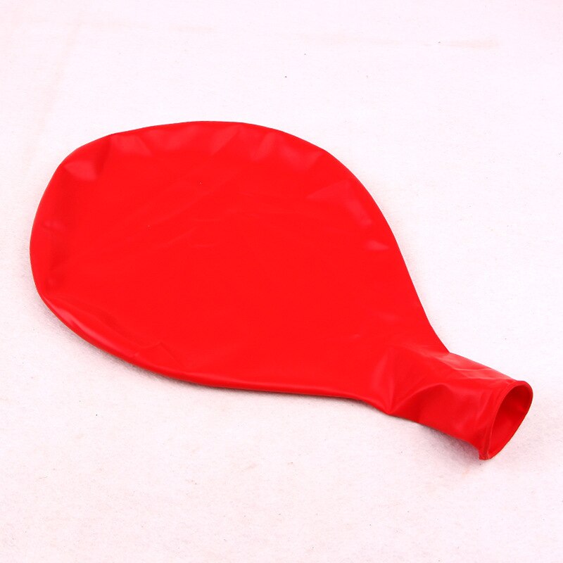 2 pièces 36 pouces surdimensionné rond latex ballon 90c géant anniversaire arc fête d'anniversaire décoration de mariage ballon flottant: Rouge