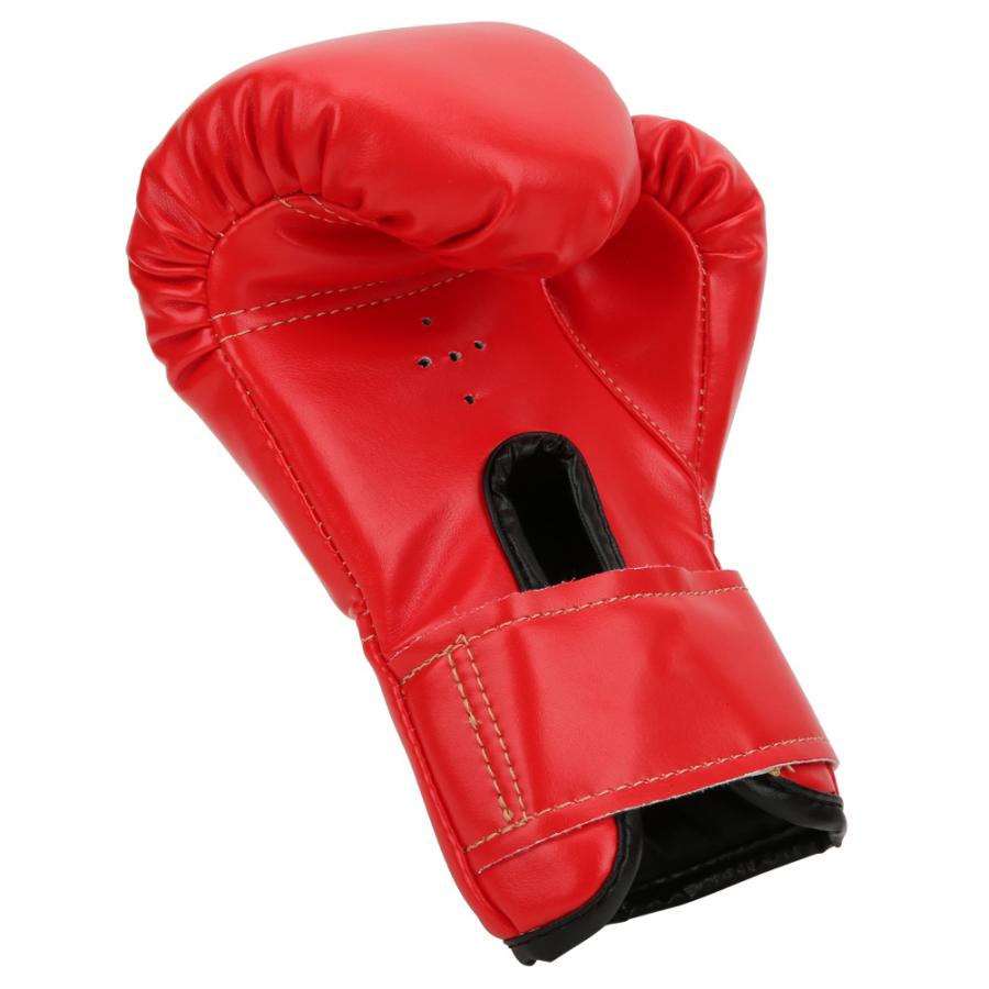 1 Pair Child Boxing Gloves Kids Training Fighting Gloves Muay Thai Sparring Punching Kickboxing Breathable Punching Gloves Mitts
