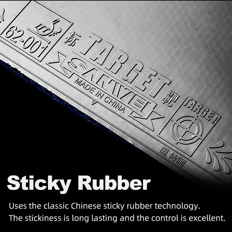 Oryginalna guma robić tenisa stołowego Sanwei cel seria lepki Provincal niebieski krajowy świst Pong żeglowanie guma z elastyczną gąbką