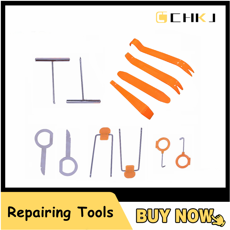 thumbnail image 2 of CarBole 12-Piece Car Radio & Trim Removal Tool Kit - Pry Tools For Dash & Door Panels 2 of 6