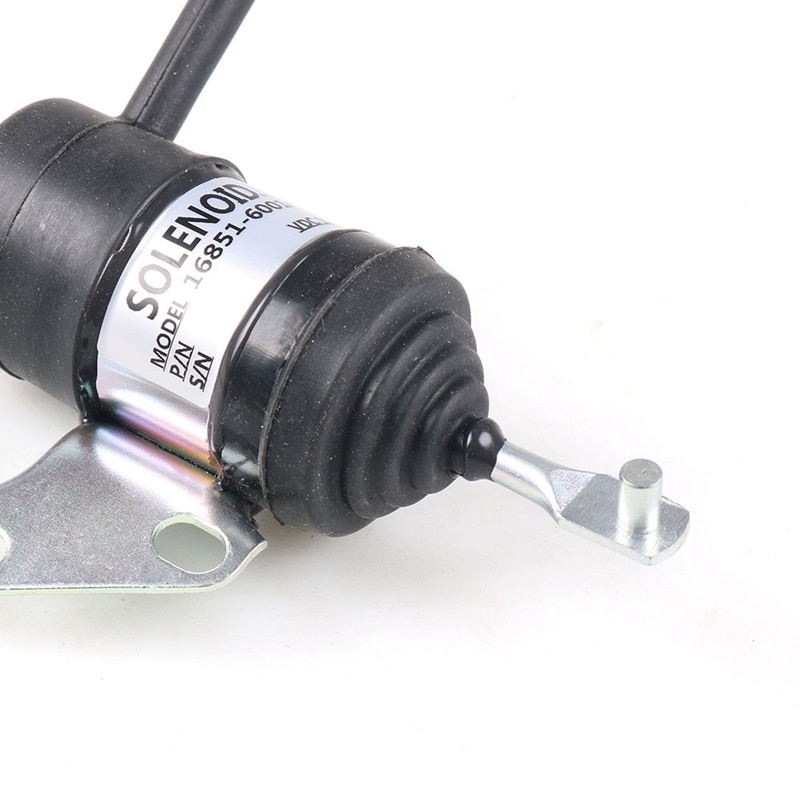16851-60014 bränsle stopp solenoid för kubota gräsklippare grävmaskin rtv rtv 900