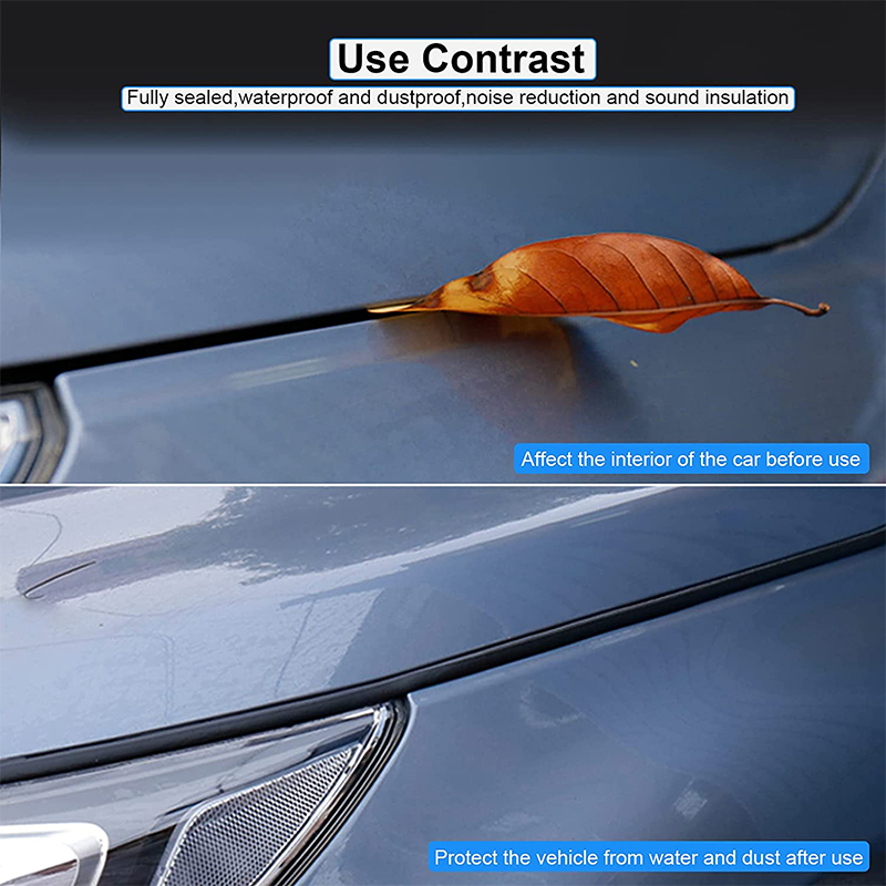 Autodeurafdichting Z Type Tochtstrip Geluidsisolatie Afdichting Rubberen Strip Trim Auto Rubber Afdichtingen Z Vormige Afdichting Rubberen Deur