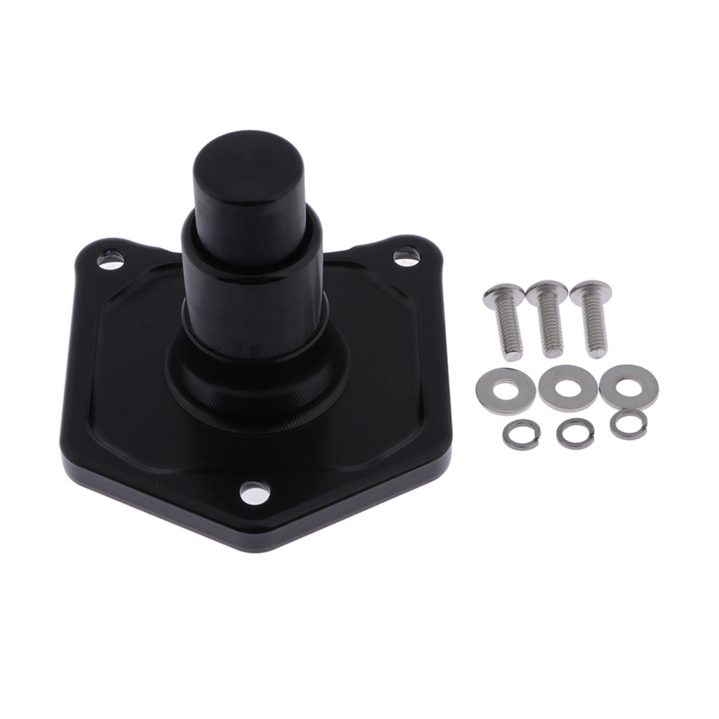 Black Solenoid Push Button Stater Switch For Harley 1991-17 TWIN CAM 17762
