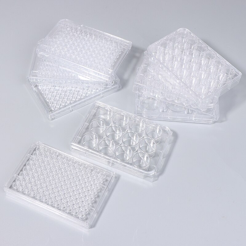 6/12/24/48/96 hole Disposable Cell Culture Plate Bacterial Culture Plate