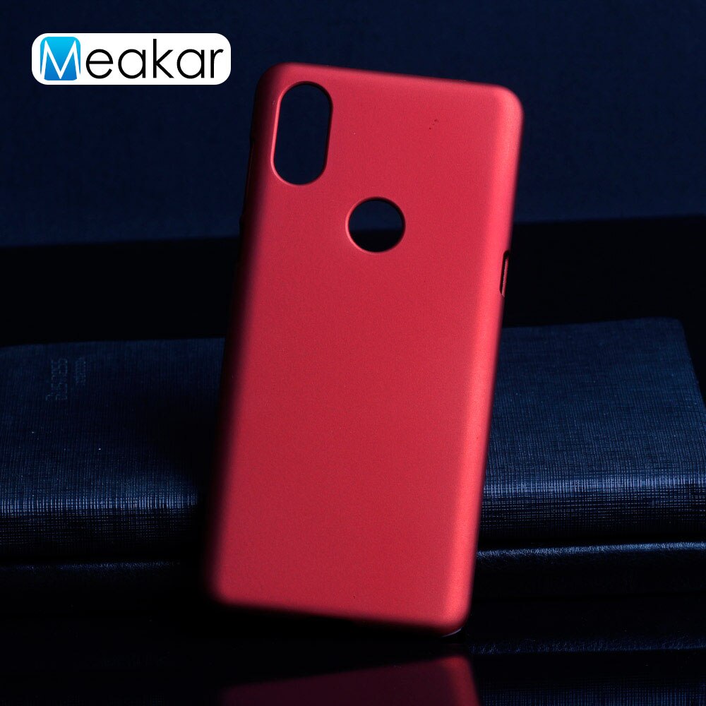 Plastica opaca Coque Copertura 6.39For Xiaomi Mi 3 Della Miscela di trasporto Per Il Caso di Xiaomi Mi Della Miscela Mimix 3 Mix3 Mimix3 Posteriore Del Telefono coque Caso Della Copertura: Red