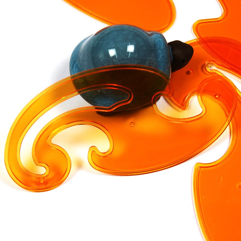 Multifunctional cloud shape curve board curve drawing tool template ruler three-piece set for art comics anmation