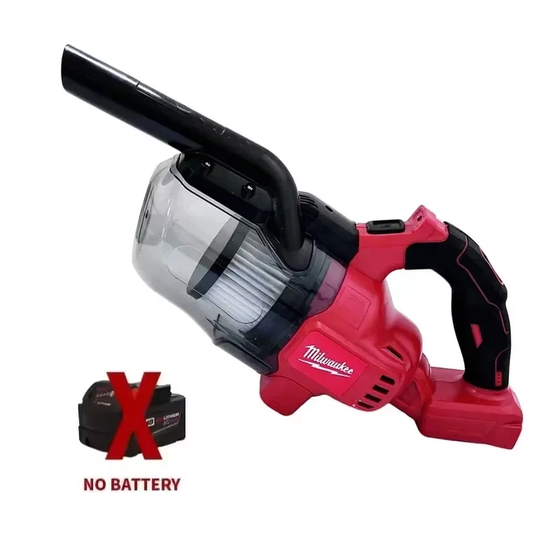 Milwaukee Cleaner Draagbare LED Draadloze Elektrische Vacuüm Huishoudelijke Industriële Bouw Schoonmaken Tool 18v Batterij: Default Title