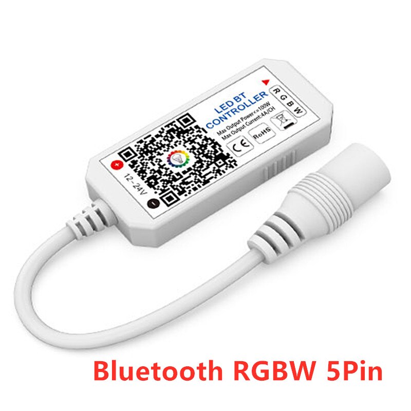 DC5V 12V 24V Rgb Tape 5050 Led Wifi Controller Bluetooth Wifi Led Controller Led Strip Ir Afstandsbediening alexa Google