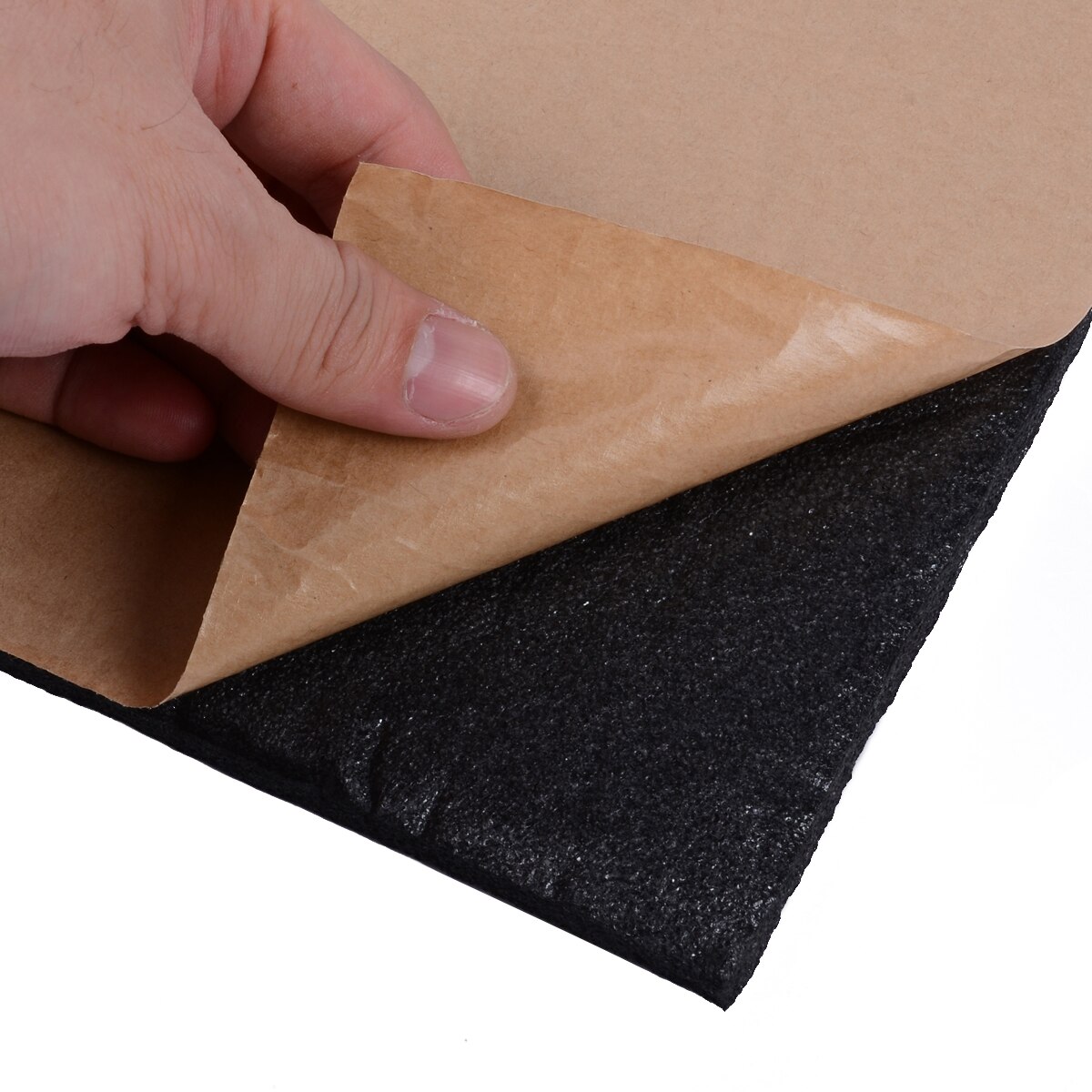 1 rouleau 100*50CM 10mm voiture insonorisation isolation thermique à cellules fermées mousse isolation tapis mousse panneau acoustique auto-adhésif