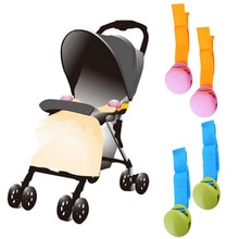 Accesorio de carrito de bebé delicado 2 unids/set un lote, Clip antitipi brillante multicolor, Clip de Manta, accesorio útil para cochecito