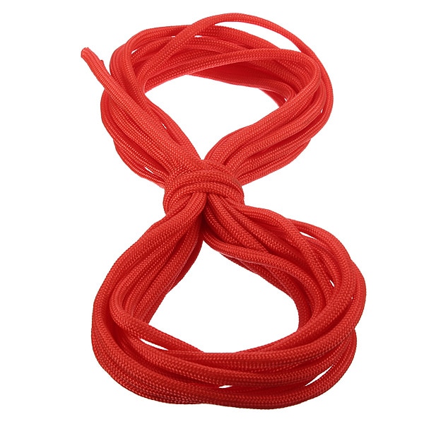 550 lb Bushcraft Überleben Paracord Fallschirm-schnur Seil Schlüsselband 7 Strand Kern 20 FT 9 Farben paracord