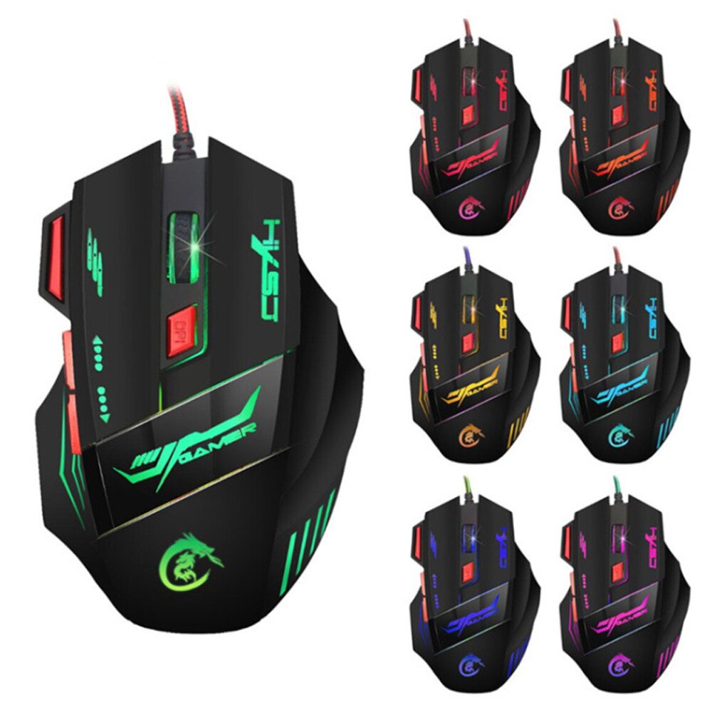 HXSJ 35 Buttons Gaming Keyboards Mouse&Keyboard Kit Backlight Gaming Key-Pad Mouse Combo Set Mobile Phones Accessories
