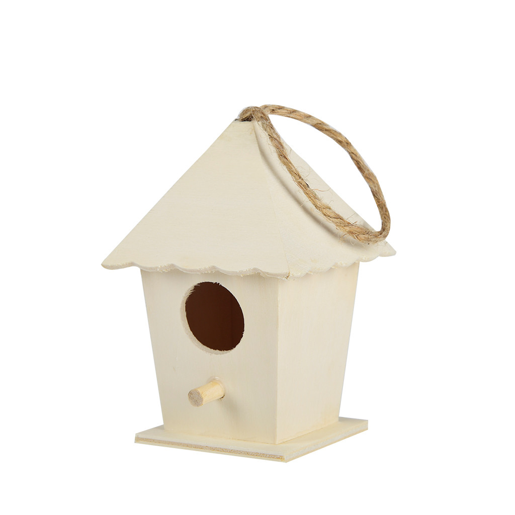 Large Dox House Bird House Bird House Bird Box Bird Box Wooden Box: Default Title