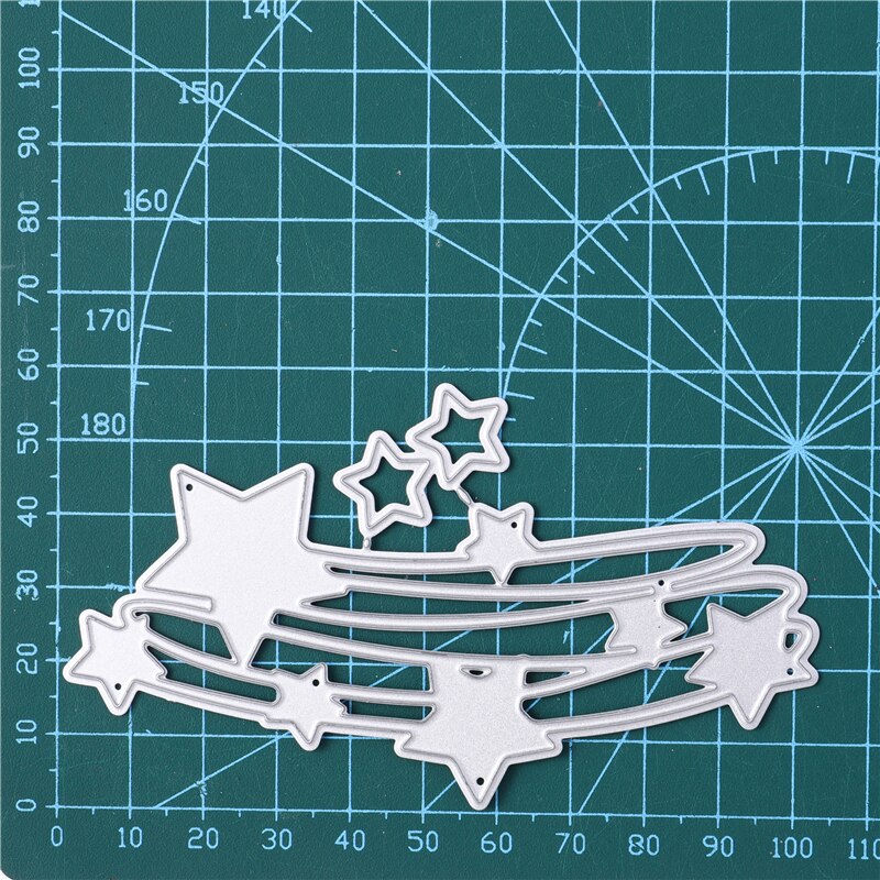 Kokorosa Cutting Dies Metal Dies Star Frame Die Scrapbooking Album Card Making Embossing Stencil Diecuts Decoration