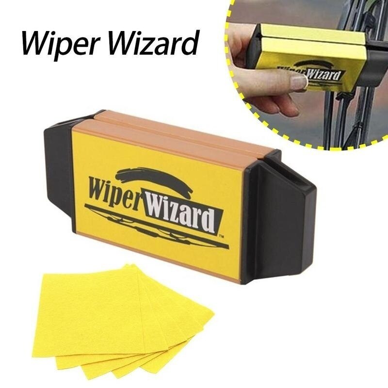Wiper Cleaning Brush Wiper Wizard Windshield Blade Restorer Improve Drivability