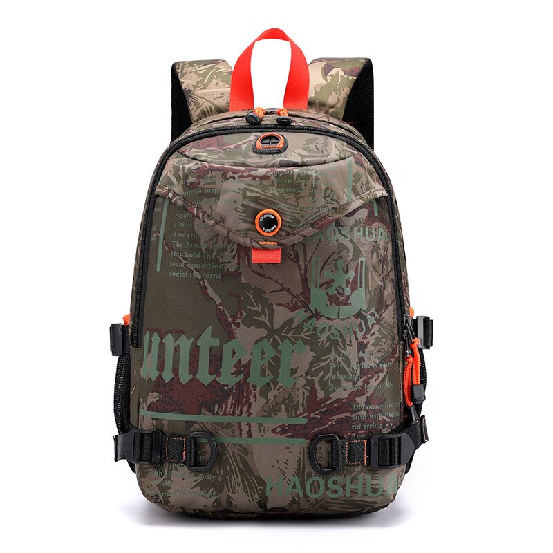 Men Mini Waterproof Backpack Ultra Light Nylon Travel Backpacks Teenage Student Collage Rucksack Letter Printing Small Bag XA24C