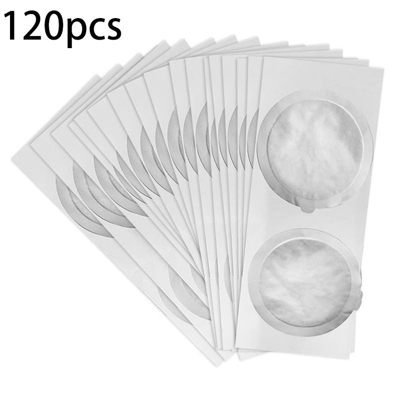 40/100/120 Stuks Folie Deksels Koffie Capsule Aluminiumfolie Deksel Sticker Enkele Gebruik Voor Nespresso Vertuo Machine accesorios: 120Pcs