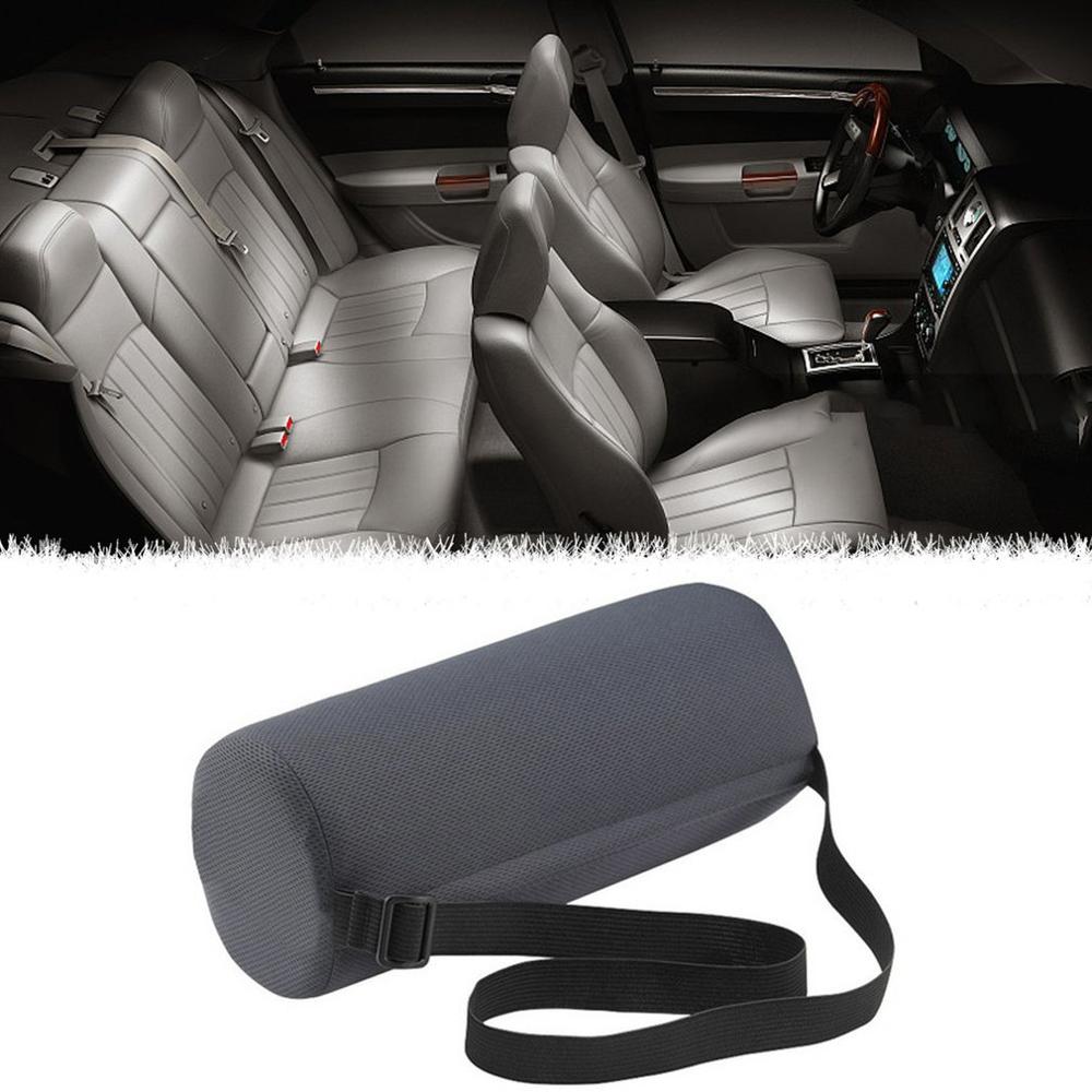 Roll Lumbar Support Pillow For Car Seat Cylinder Ofiice Chair Waist Protecter Back Protector Lumbar Fatigue Relief