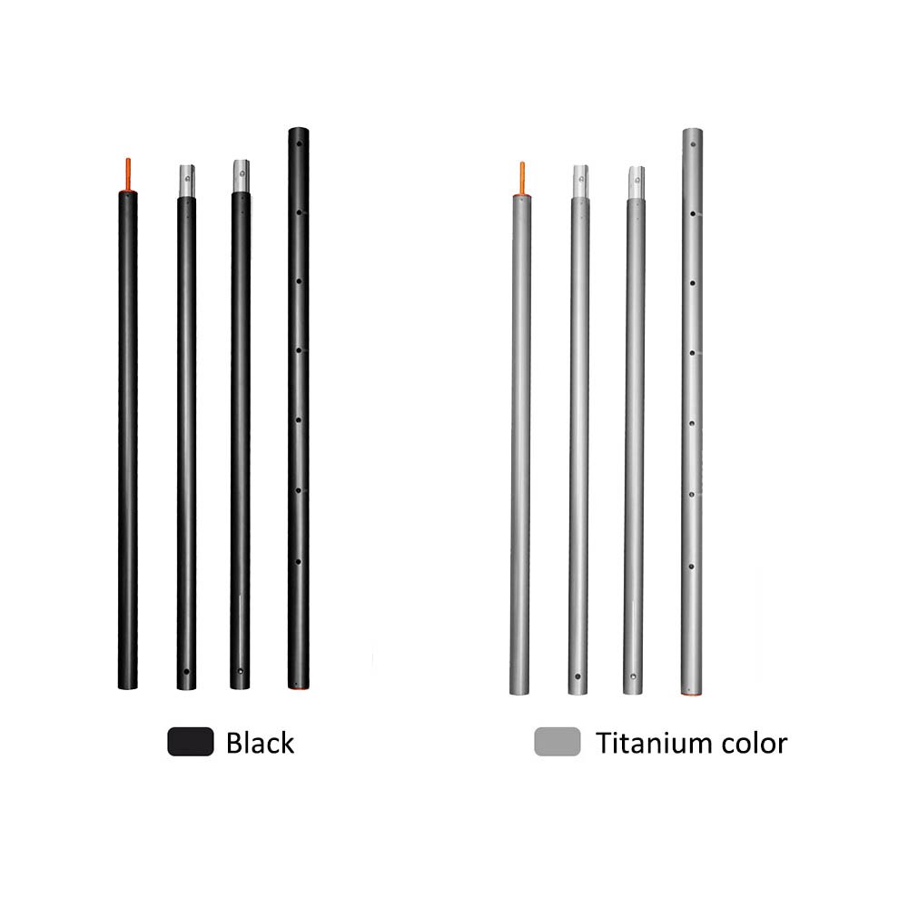 Tent Pole Adjustable Tent Support Rods Beach Shelter Tarp Awning Pole Replacement Poles Accessories for Camping Hiking Tent